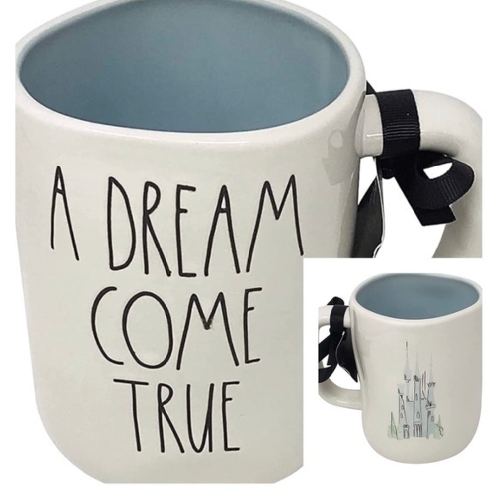 Rae Dunn Disney Princess Cinderella “A Dream Come True” Mug